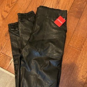 Spanx Leather-Like Jogger (small)